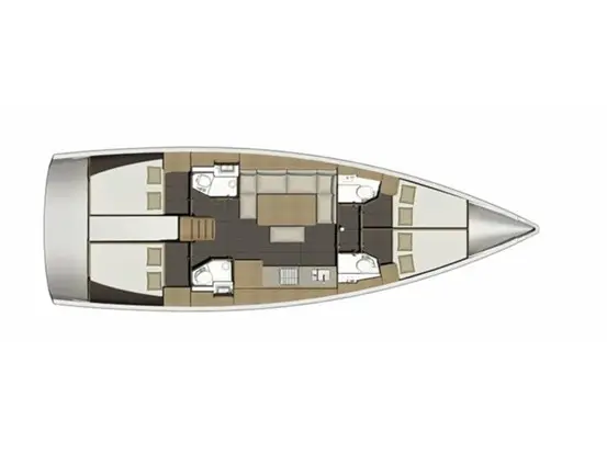 Cosmopolitan - ( The boat is located in the Port of Sivota, Lefkada ) , Plan image