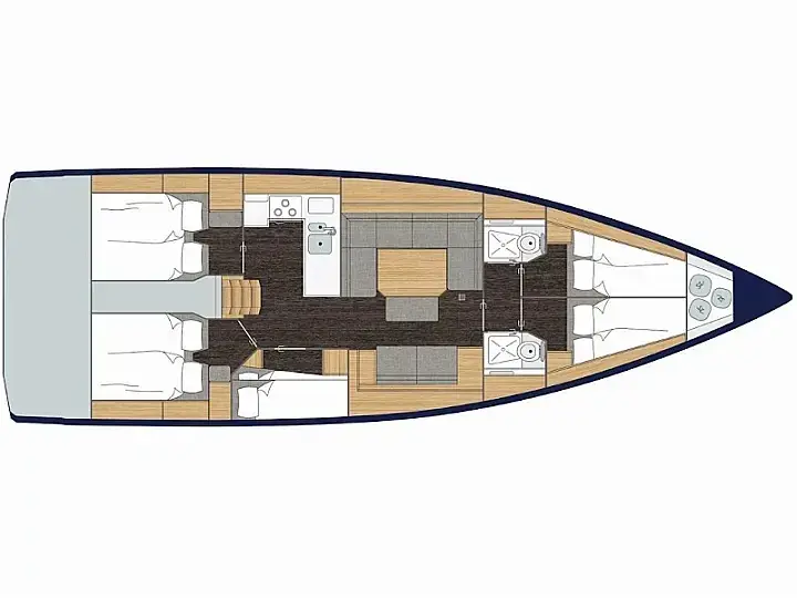 Blue Diamond, Plan image
