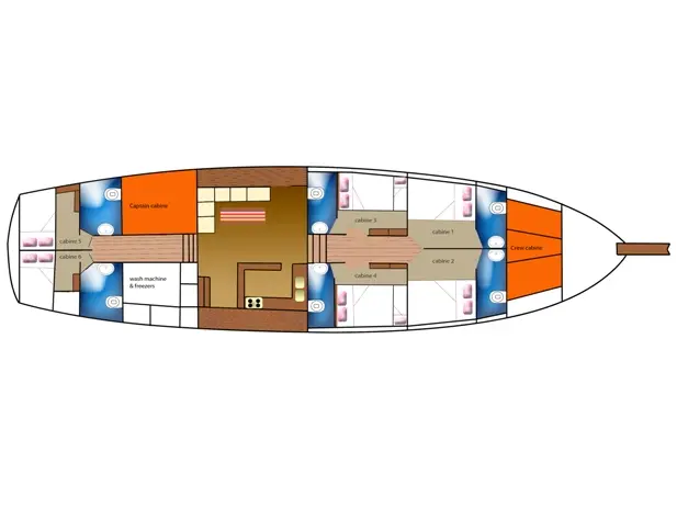Sila Cabin 1 - Comfort, Plan image