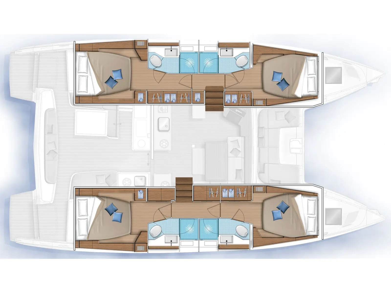 Alouet, Interior image