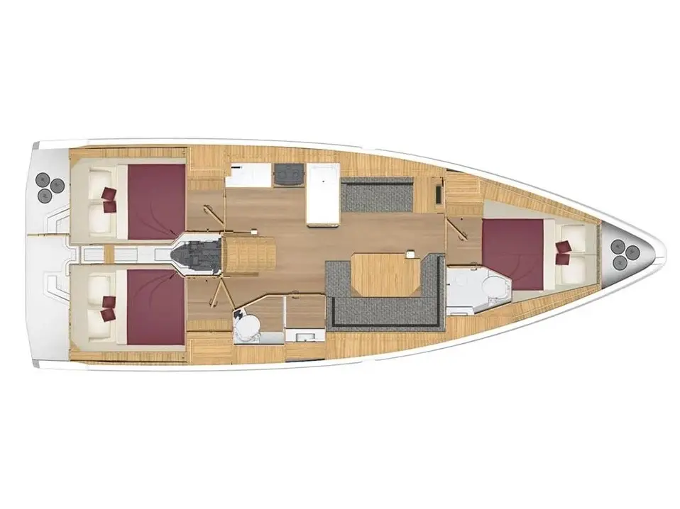 S/Y Sienna, Plan image