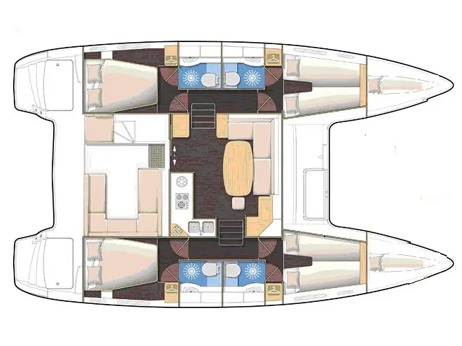 Christina I, Plan image