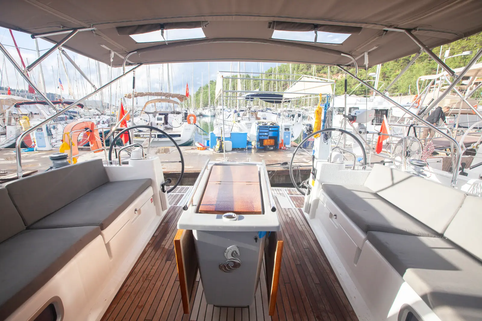 Hande, Cockpit