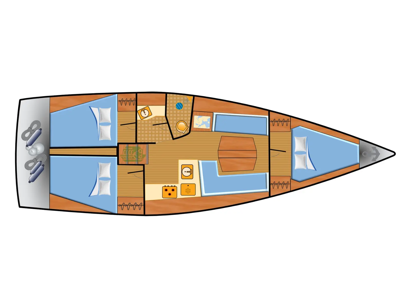 Aurelie, Plan image