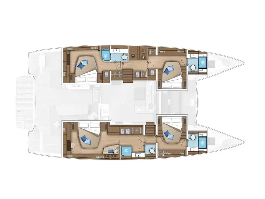 SAILUXE - Vega, Plan image