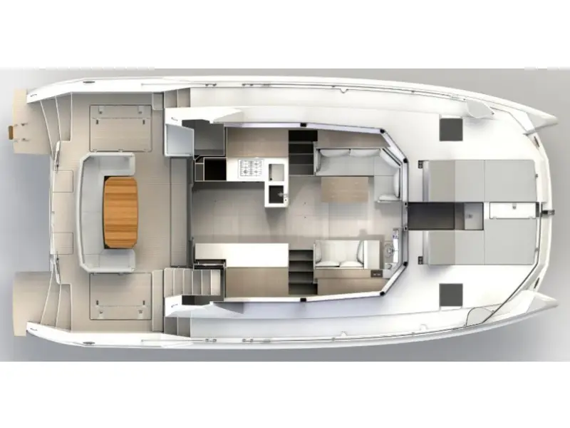 Moorings 464PC Club, Plan image