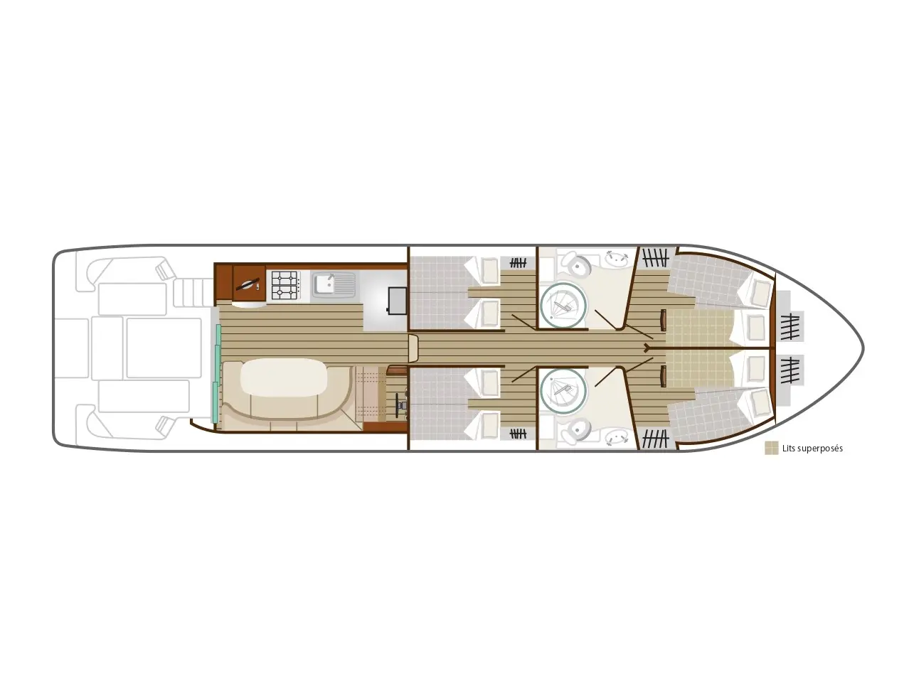 Cruiser Premium 8/12 Pers., Plan image