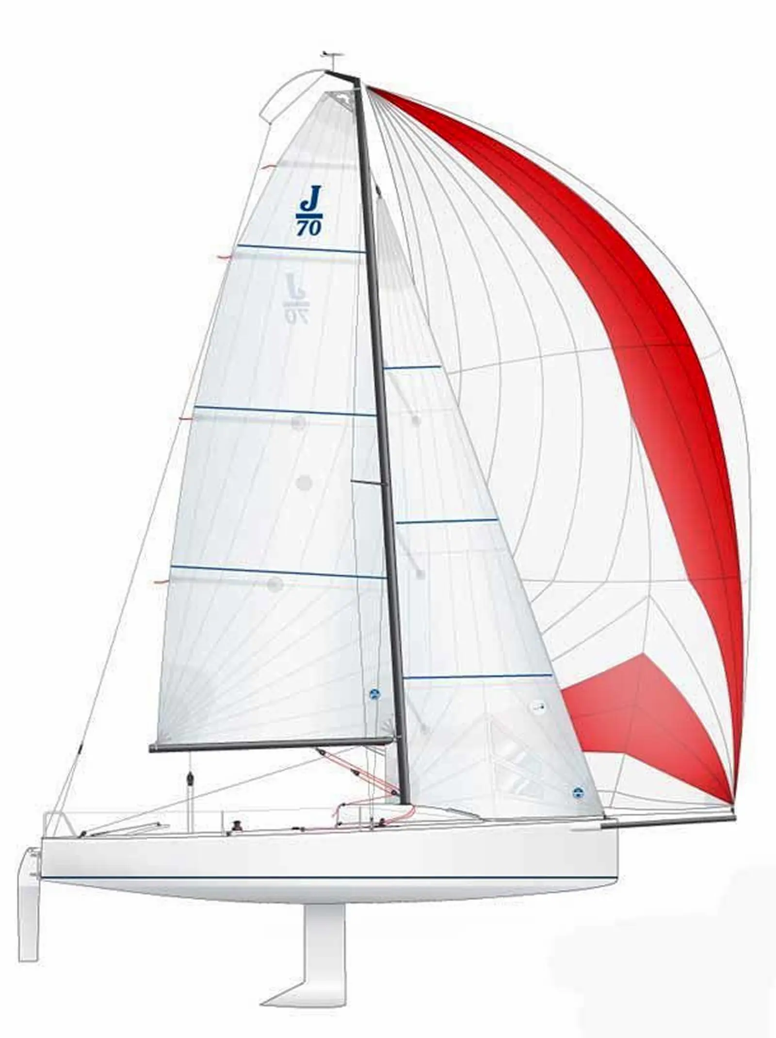 Montenegro J70 Racing fleet, 9 boats in Porto Montenegro, Interior image