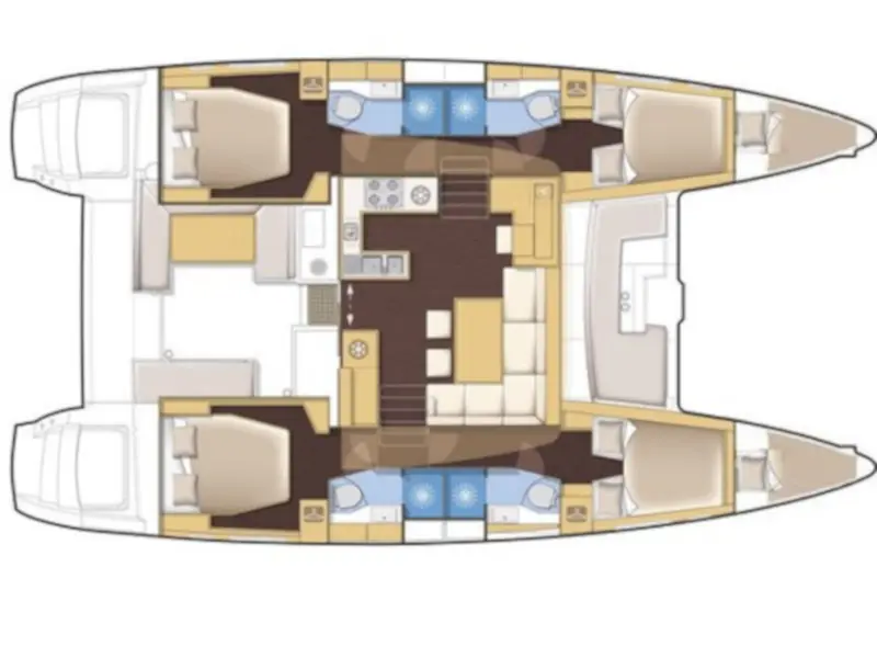 AMELIA (A/C, Generator, Watermaker), Plan image