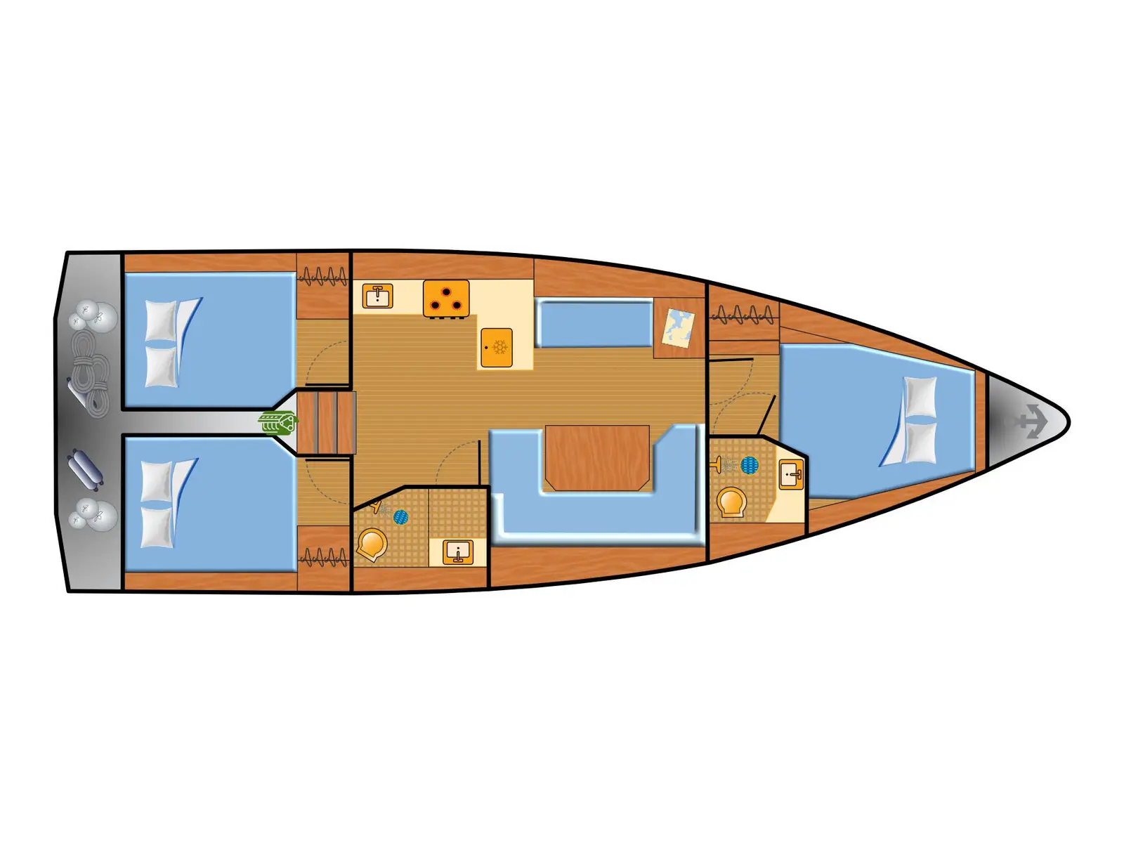 Blue Eyes, Plan image