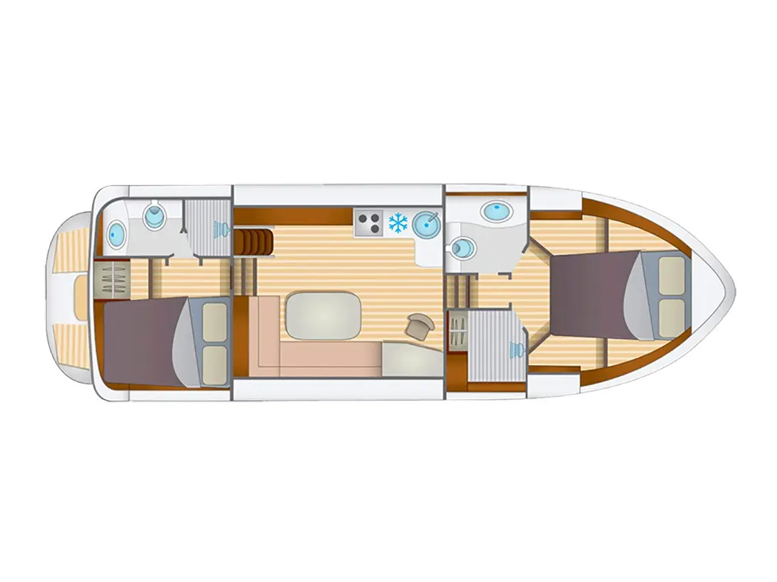Cruiser Premium Steel 4/6 Pers., Plan image