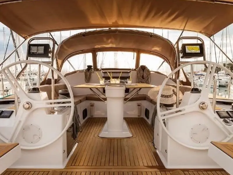 April, Interior image