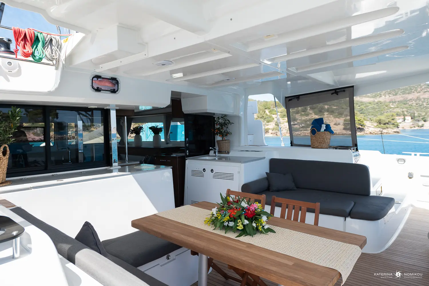 El Marita Brand New 2021 A/C & Generator Skippered, foto 26
