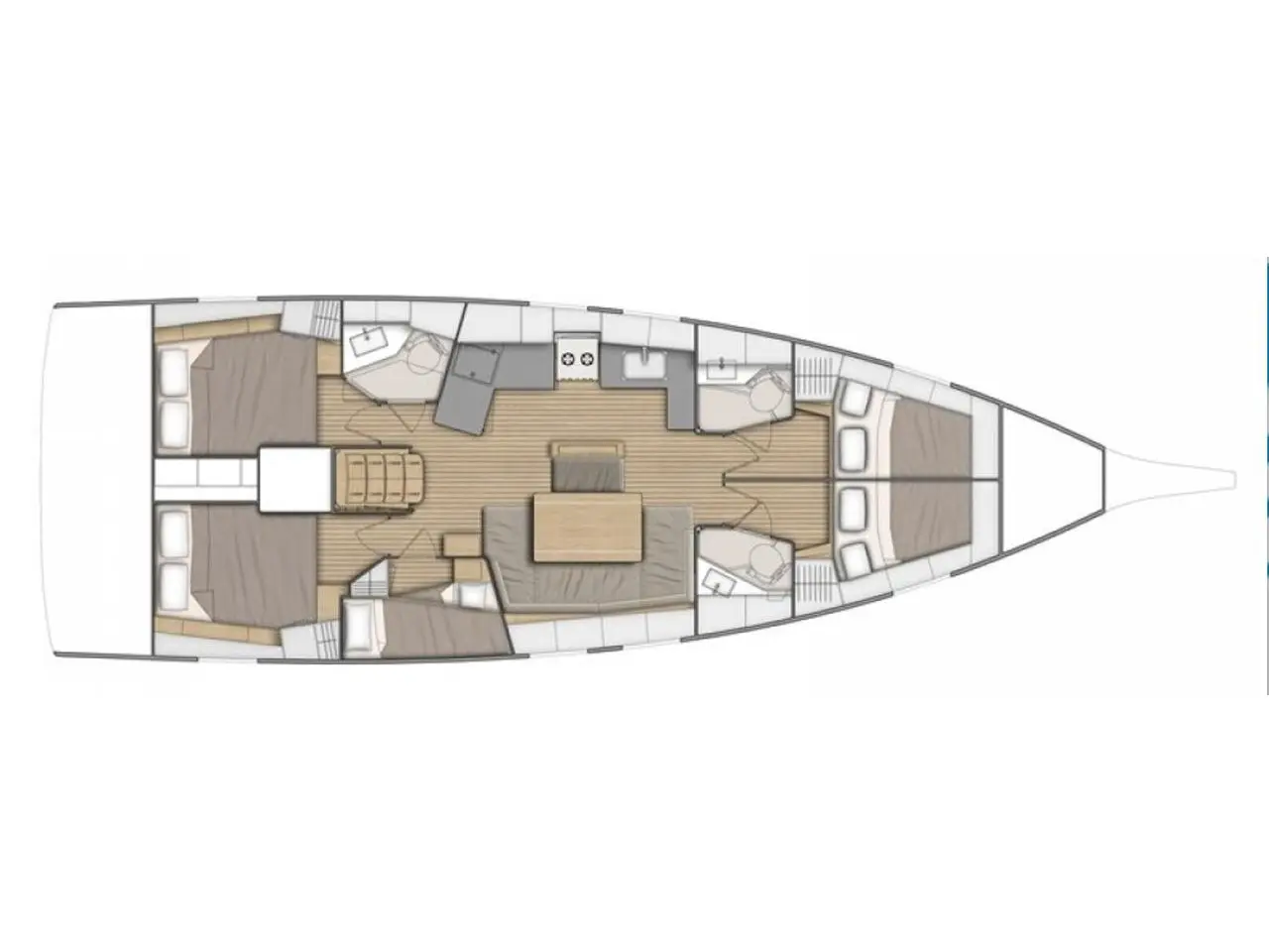 Vela Loca - Comfort line, Plan image