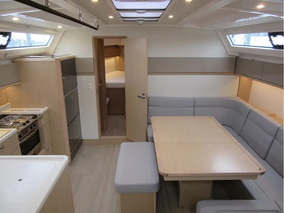 Three, Interior image