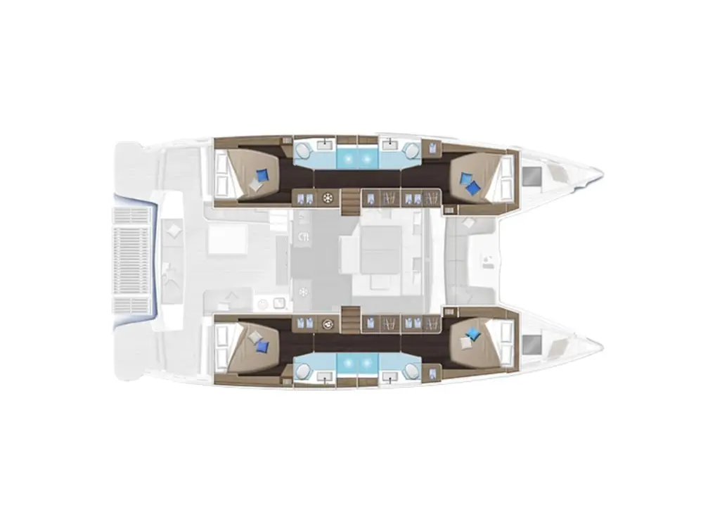 SAILUXE - Clementina, Plan image