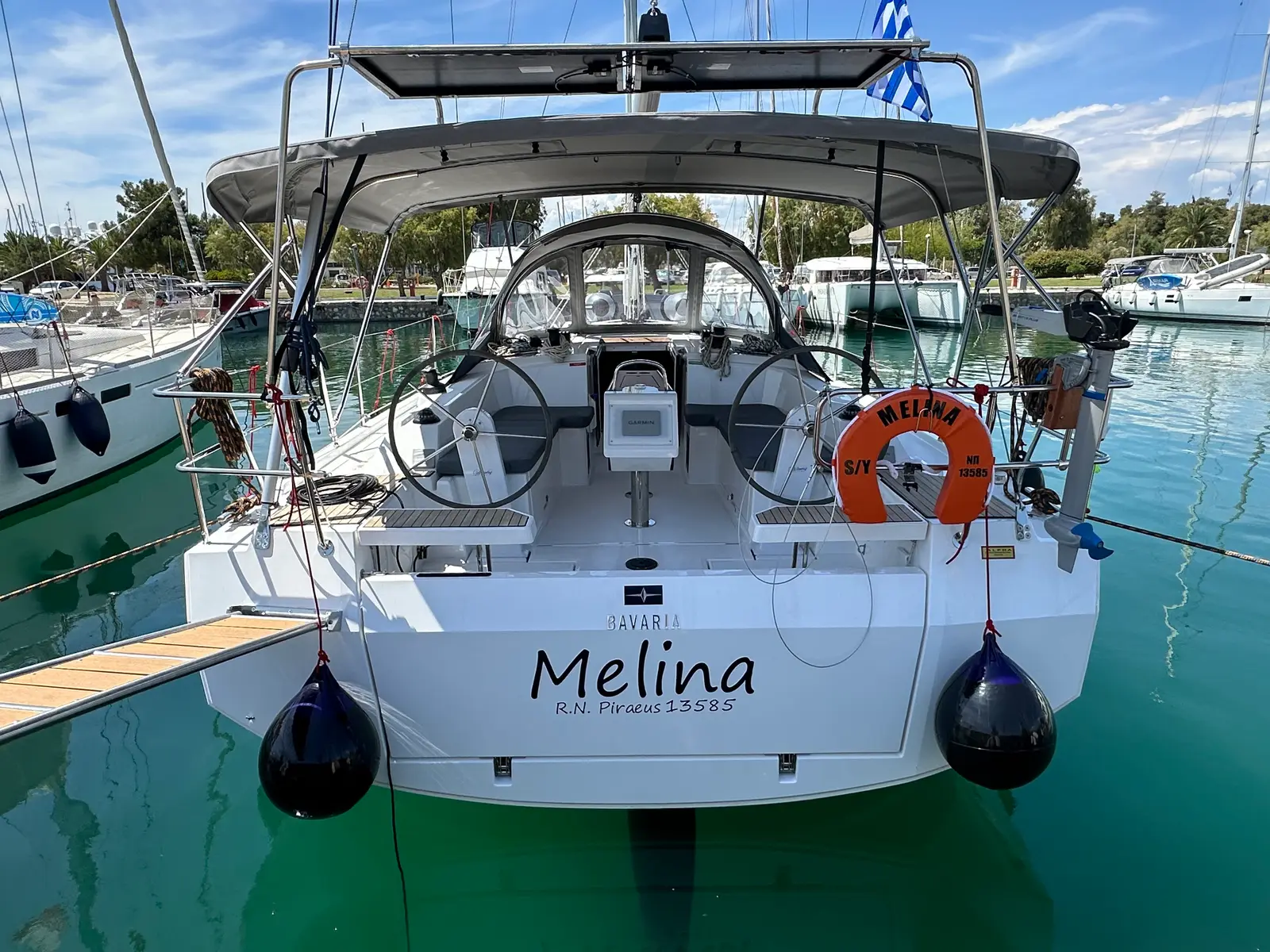 S/Y Melina, Main image