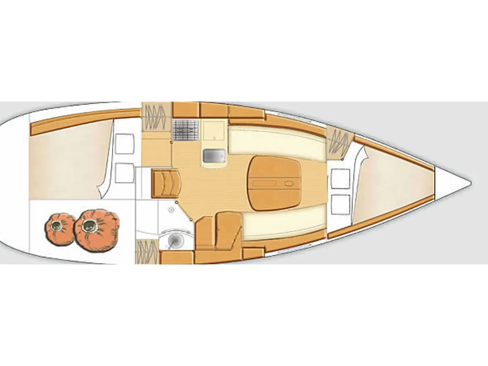 Romancie, Plan image