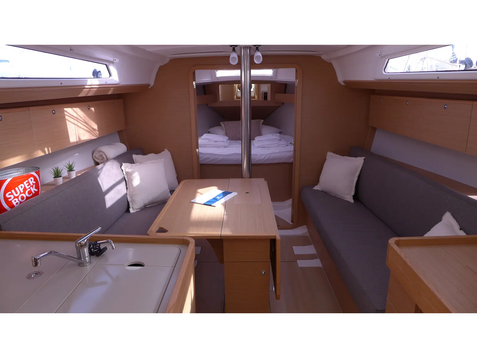 Mar me Quer, Interior image